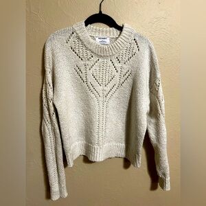 Old Navy sweater, size S, white